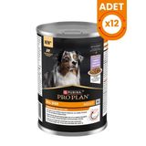 Pro Plan Jöle içinde Hindi Etli Yetişkin Konserve Köpek Maması - 400 Gr 12 Adet