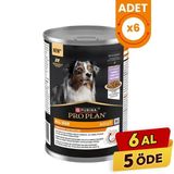 Pro Plan Jöle içinde Hindi Etli Yetişkin Konserve Köpek Maması - 400 Gr 6 Adet