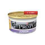 Pro Plan Junior Tavuk Etli Yavru Kedi Maması 85 Gr (12 Adet)