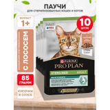 Pro Plan Kısırlaştırılmış Kediler İçin Yaş Mama Somon 85 Gr 10'lu 295758293