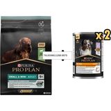Pro Plan Kuzulu Küçük Irk Köpek Maması 3 Kg + 2 Adet Pro Plan Everyday Nutrition Hindili Köpek Konservesi 400 Gr