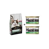 Pro Plan Live Clear Sterilised Somonlu Kısır Kedi Maması 1.4 kg + 2 Adet Pro Plan Somonlu Kısır Kedi