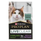 Pro Plan Live Clear Yetişkin Kısırlaştırılmış Kedi Maması Hindi Etli 7 kg