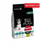 Pro Plan Medium Puppy Orta Irk Kuzu Etli Yavru Köpek Maması 3 Kg (Açık)