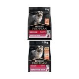 Pro Plan Medium Puppy Somonlu Tam Kuru Orta Irk Yavru Köpek Maması, 12 kg + 3 kg - 0,01 gr