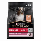 Pro Plan Medium Sensitive Skin Somonlu Yetişkin Orta Irk Köpek Maması 3 Kg