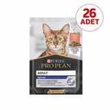 Pro Plan Pouch Indoor Somonlu Yaş Kedi Maması 26x 85 gr
