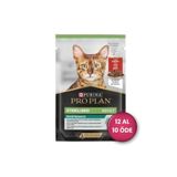 Pro Plan Pouch Sos İçinde Sığır Etli 12x85 gr Kısırlaştırılmış Kedi Konservesi