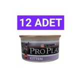 Pro Plan Pro Plan Baby Kıtten-Yavru Ve Emziren Anne Kediler Için Konserve Yaş Mama 85Gr.X 12 Adet
