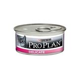 Pro Plan Pro Plan Delicate Hindi Etli Yetişkin Kedi Konserve Maması 85 Gr 12 Adet