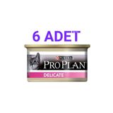 Pro Plan Pro Plan Delicate Hindili Kedi Konservesi 85 Gr X 6 Adet