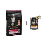 Pro Plan Sensitive Adult Somonlu Yetişkin Köpek Maması 10 Kg + 2 Adet Proplan Hindili Yetişkin Köpek Konservesi 400 Gr