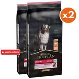 Pro Plan Sensitive Somonlu Hassas Köpek Maması 10 Kg x 2 Adet