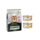Pro Plan Sterilised Hindili Kısırlaştırılmış Kedi Maması 3 Kg + 2 Adet Hindili Konserve