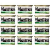 Pro Plan Sterilised İstiridye Tatlı Konserve Kedi Maması 85 g x 12 Adet Yetişkin Kediler İçin