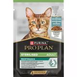 Pro Plan Sterilised Jöle İçerisinde Okyanus Balıklı Kısırlaştırılmış Kedi Yaş Maması Pouch 85 Gr