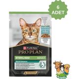 Pro Plan Sterilised Okyanus Balıklı Yaş Kedi Maması 85 gr - 6 Adet