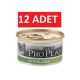 Pro Plan Sterilised Somon Kısır Kedi Konservesi 85 Gr X 12 Adet Yaş Mama