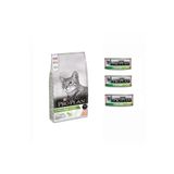 Pro Plan Sterilised Somonlu 10 kg Kısırlaştırılmış Kedi Maması + 3 Adet Konserve 85 gr Yaş Mama