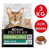 Pro Plan Sterilised Somonlu Kısırlaştırılmış Kedi Maması 3 Kg (3 Adet X 1 Kg Özel Poşetli Açık Mama)