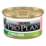 Pro Plan Sterilised Somonlu ve Ton Balıklı Konserve Yaş 24x85 gr Kedi Maması