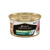 Pro Plan Sterilised Ton Balıklı ve Somonlu Yetişkin Kedi Konservesi, 85 gr, 24 Adet