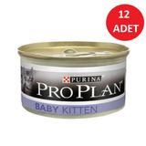 Pro Plan Tavuklu 85 gr 12'li Yavru Kedi Yaş Maması