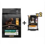 Pro Plan Tavuklu Küçük Irk Yavru Köpek Maması 3 Kg + 2 Adet Pro Plan Everyday Nutrition Hindili Köpek Konservesi 400 Gr