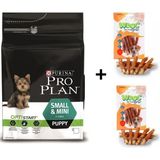 Pro Plan Tavuklu Küçük Irk Yavru Köpek Maması 3 kg + 2 Adet Wooc Ödül 80 gr