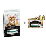 Pro Plan Tavuklu Yetişkin Kedi Maması 3 Kg +12 Adet Proplan Adult Tavuk Etli Yetişkin Kedi Konservesi 85 Gr