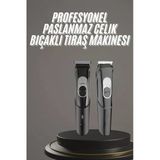 Pro Şarjlı Saç Sakal Tıraş Makinesi Ense Kesme Makinesi Lazer Öncesi Kısaltma P204217s1389