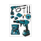 Pro Seri 48WF Kömürsüz Motor Yüksek Basınçlı Akülü Oto Araba Yıkama İlaçlama Makinesi Şarjlı