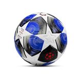 PRO-Series PU Futbol Topu Lazer Kesim Şampiyonlar Beton Halı Saha Resmi Maç Futbol Topu Mavi 520