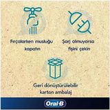 Pro Serisi 1 Siyah Elektrikli Diş Fırçası, 1 Diş Fırçası Başlığı, Braun Tasarımı