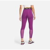 Pro Tayt 365 Dri-Fit Training File Panelli Bel Toparlayıcı Kadın Spor Tayt Tight - Pembe