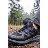 Pro-Track Waterproff Siyah-Mor Kadın Outdoor Trekking Ayakkabısı