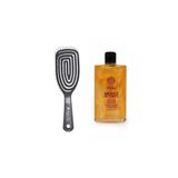 Pro Üç Boyutlu Saç Fırçası -01 + Işıltılı Saç & Vücut Nemlendirici Yağ - 100 ml