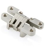 Proalet Akordiyon Menteşe, Zamak Gövde, Paslanmaz Çelik Merkezli, 18-25 mm Kapak Kalınlığına Uygun, Dayanıklı Kapı Menteşesi, Mobilya, Dolap, Ahşap Kapılar İçin, Yüksek Kalite (70 m, Adet, 2)