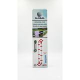 Proalet Balkon Küpeşte Çamaşır Kurutma Askısı 55 cm - Statik Boyalı Çelik Boru + Çamaşır Ipi ve Mandal Hediyeli - Çok Renkli