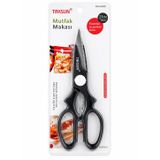 Proalet Çok Amaçlı Mutfak Makası, 21 Cm, Paslanmaz Çelik, Keskin, Tavuk, Balık, Deniz Ürünleri, Et, Sebze Kesme Makası, Ergonomik Tutma Saplı, Ev ve Mutfak Yardımcı Gereci, KA001