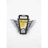 Proalet Gk Tools 1. Kalite Krom Vanadyum Açık Ağız Anahtar Takımı 8 Parça (6-22 Mm), İki Ağızlı Paslanmaz El Aletleri Seti, Özel Taşıma Standlı İki Yönlü Somun Sıkma Ve Sökme Seti