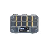 Proalet Made Slim Organizer 12 Bölmeli, Şeffaf, Düzenleyici Kutu, Polipropilen Malzeme, Çekmece İçi ve Masaüstü Kullanım İçin, Hafif Taşınabilir, Saklama Kutusu (2 Adet)