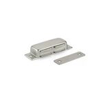 Proalet Mıknatıslı Çıt Çıt Kilit, Paslanmaz, Metal Gövde, Pvc, Kapı, Sineklik, Dolap, Kapak İçin, Manyetik Tutucu, Montaj Vidalı, Sessiz,