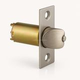 Proalet Otel Tipi Kapı Dili, 50 mm, Gömme Kilit Mekanizması, Paslanmaz Çelik, Sessiz Geri Dönüşlü, Yaylı Sistem, İç Oda, Banyo Kapıları İçin Uygun, Evrensel Montajlı