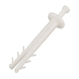 Proalet Plastik Dübel Seti, Duvar, Beton, Tuğla, Alçıpan Uyumlu, Genleşen Esnek Yapı, Kolay Vida Montajı, Tırnaklı Tip, Güçlü Tutunma Sağlayan, Darbelere Dayanıklı (7 mm Çivili, Adet, 250)