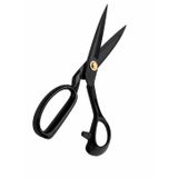 Proalet Profesyonel Terzi Makası, Ergonomik 4 Parmak Sap, Yüksek Mangan Çelik, Kumaş Makası, Ultra Keskin, Hassas Kesim, Darbeye Dayanıklı, Üst Kalite, Kaplamalı Dikiş Makası (9")
