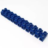 Proalet Sıralı Klemens, 12'li, No:1, Yüksek Isıya Dayanıklı, Vidalı Bağlantı, 0.50-4mm² Kablo Uyumu, Plastik, Elektrik Bağlantı Aksesuarı, Elektrikçi Malzemesi, Vidalı Klemens Bloğu