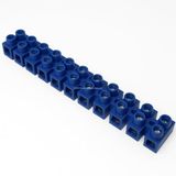 Proalet Sıralı Klemens, 12'li, No:1, Yüksek Isıya Dayanıklı, Vidalı Bağlantı, 0.50-4mm² Kablo Uyumu, Plastik, Elektrik Bağlantı Aksesuarı, Elektrikçi Malzemesi, Vidalı Klemens Bloğu