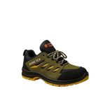 Proalet Stone Foot İş Güvenliği Ayakkabısı, Normal Burun, Nefes Alabilen, Yarma Deri, Çift Yoğunluklu Taban, Yağ ve Petrole Dayanımlı, Anti-Slip Kaymaz, Enerji Veren Topuk, Süet, Şık Tasarım (No: 40)