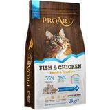 Proart Süper Premium Balık Etli Ve Tavuklu Yetişkin Kedi Maması 2 Kg
